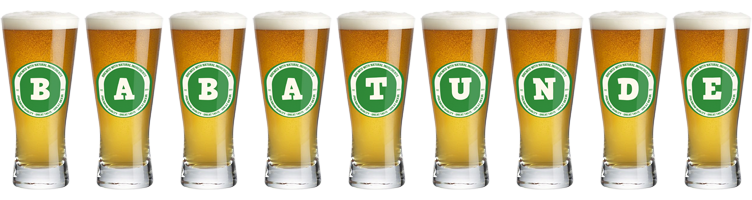 Babatunde lager logo