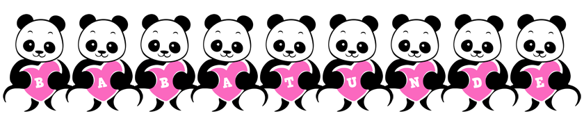 Babatunde love-panda logo