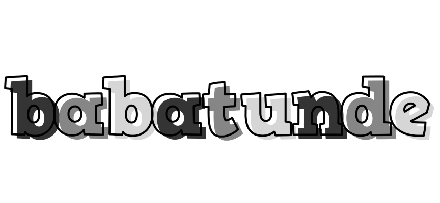 Babatunde night logo