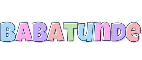 Babatunde pastel logo