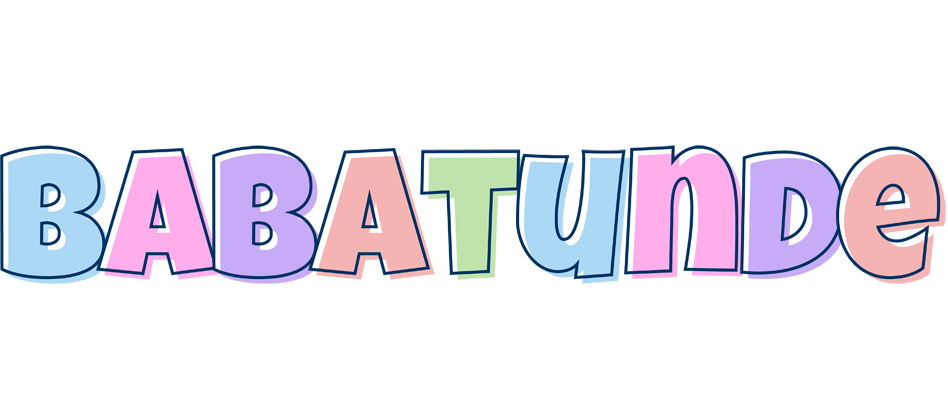 Babatunde pastel logo