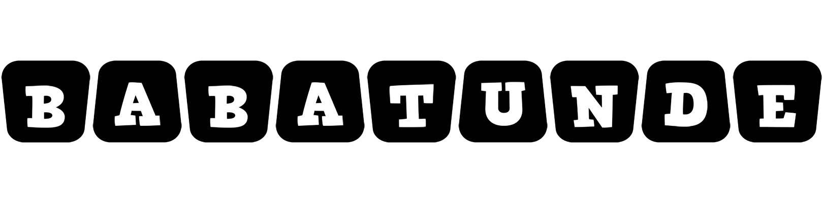 Babatunde racing logo