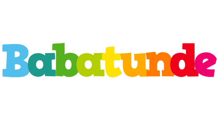 Babatunde rainbows logo
