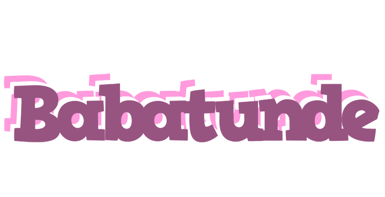 Babatunde relaxing logo