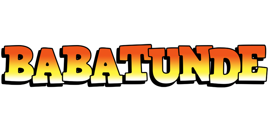 Babatunde sunset logo