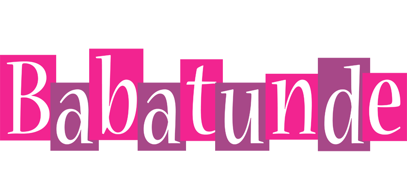 Babatunde whine logo
