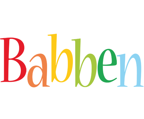 Babben birthday logo