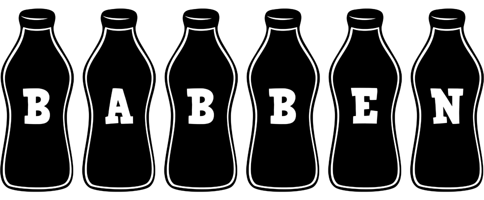 Babben bottle logo