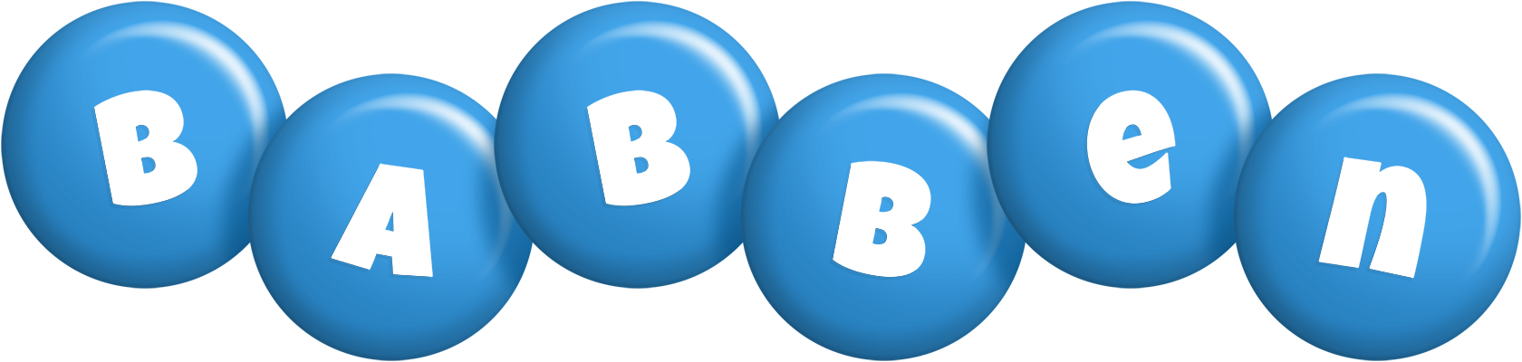 Babben candy-blue logo