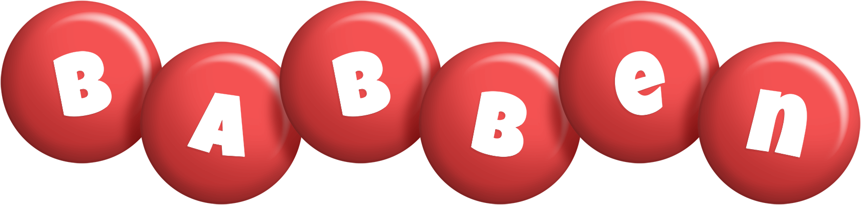 Babben candy-red logo