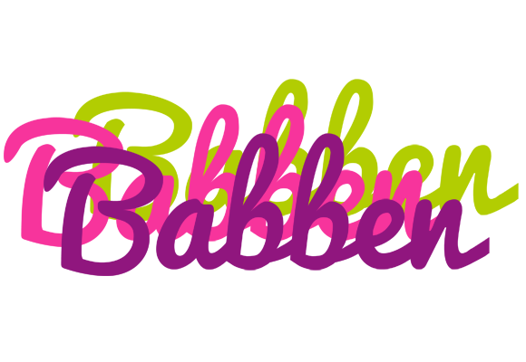 Babben flowers logo
