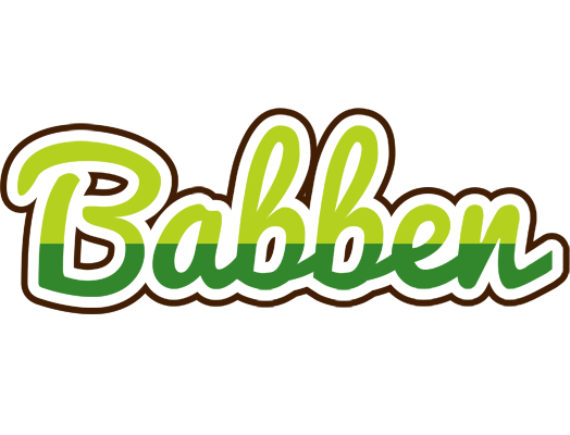 Babben golfing logo