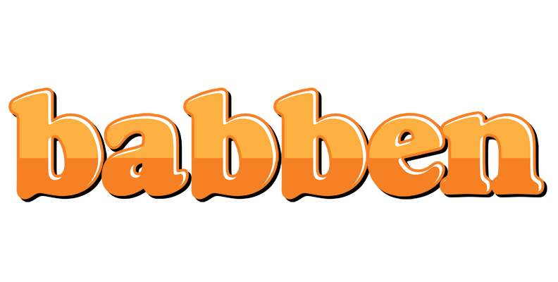 Babben orange logo