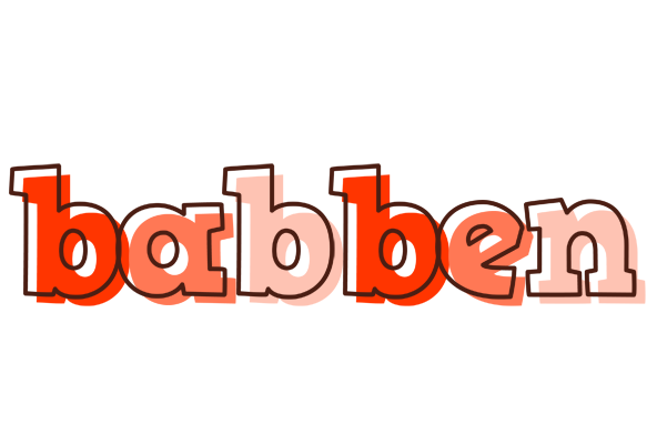 Babben paint logo