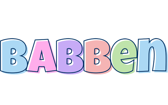 Babben pastel logo