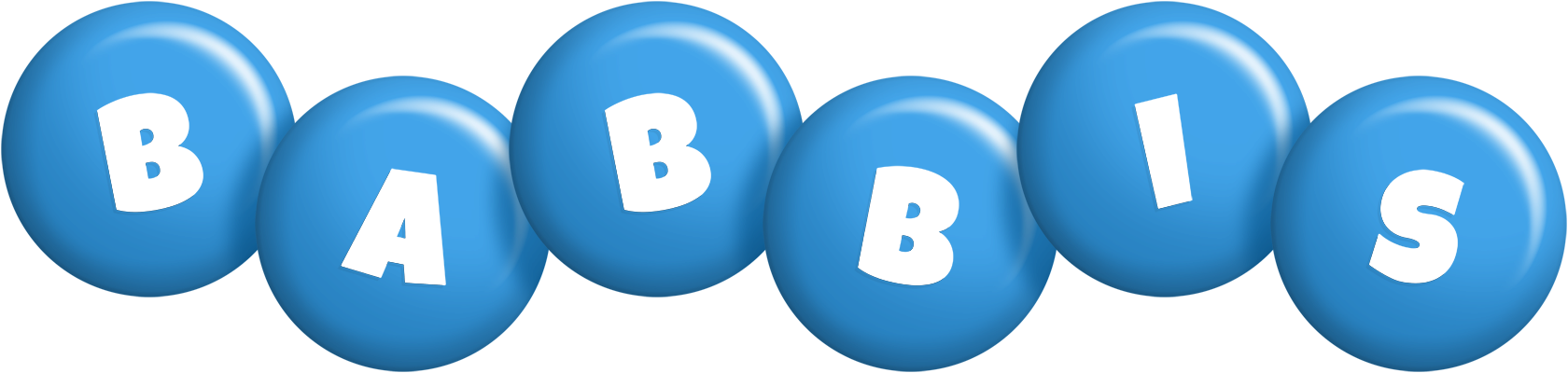 Babbis candy-blue logo