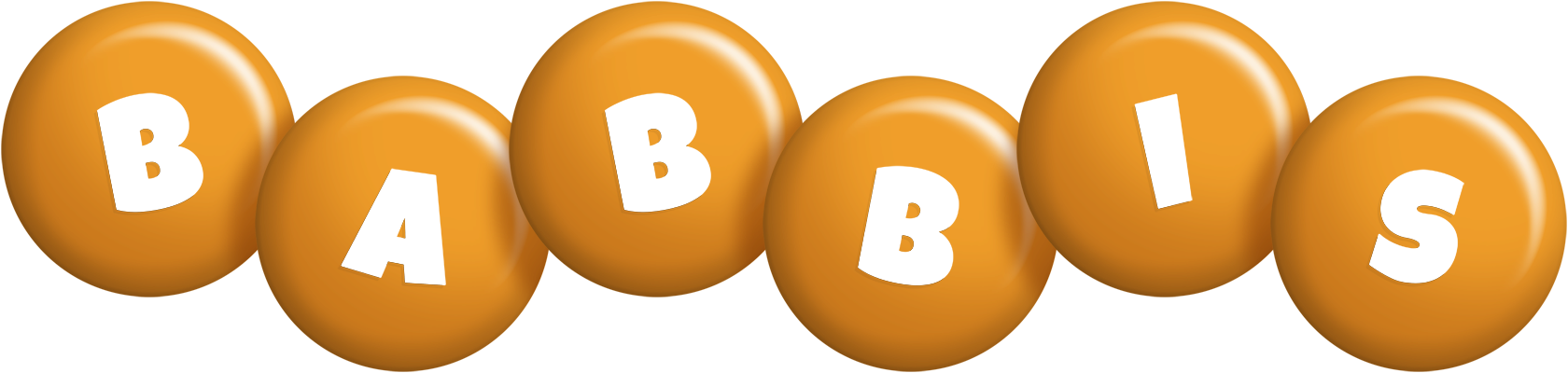 Babbis candy-orange logo