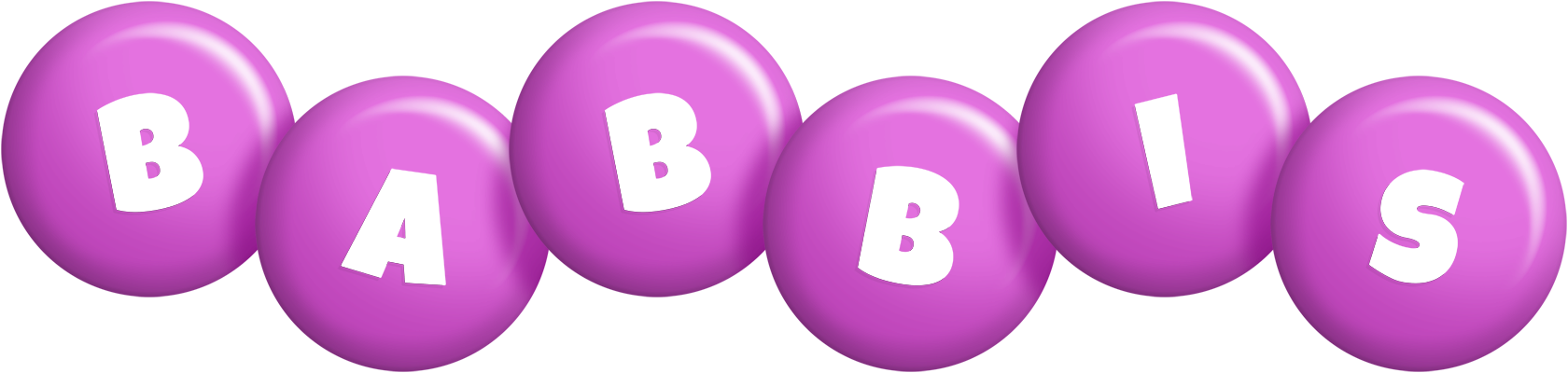 Babbis candy-purple logo