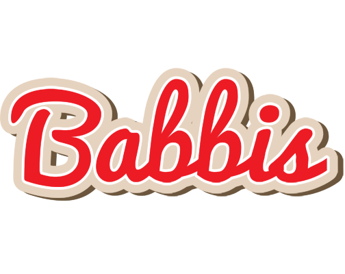 Babbis chocolate logo