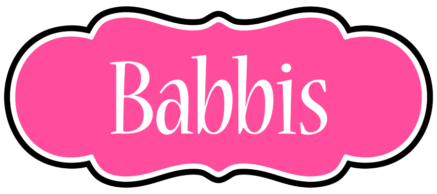 Babbis invitation logo