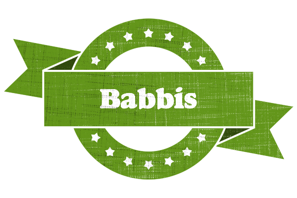 Babbis natural logo
