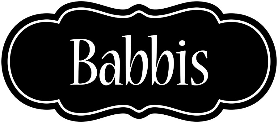 Babbis welcome logo