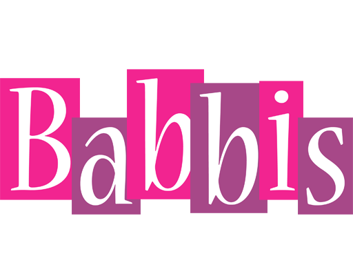 Babbis whine logo
