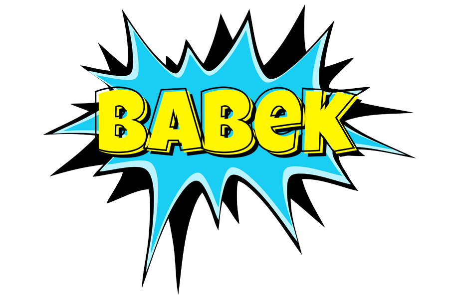 Babek amazing logo