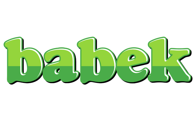 Babek apple logo