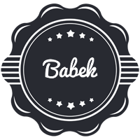 Babek badge logo