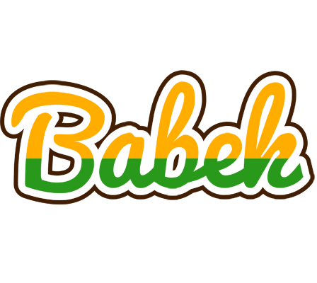 Babek banana logo
