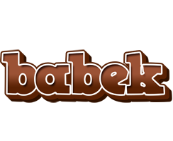 Babek brownie logo