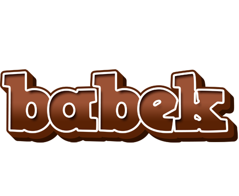 Babek brownie logo
