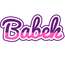 Babek cheerful logo