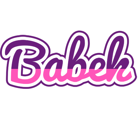 Babek cheerful logo