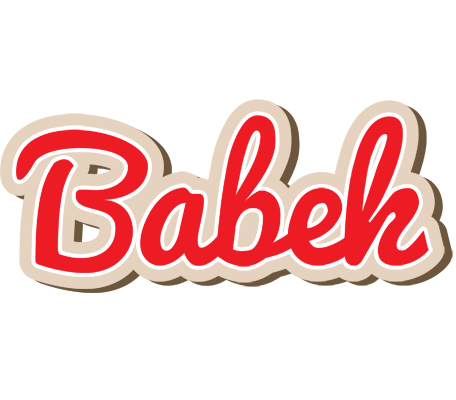 Babek chocolate logo