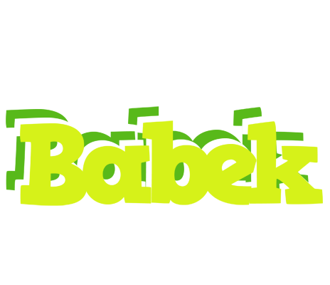 Babek citrus logo