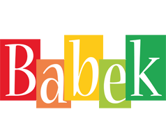 Babek colors logo