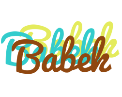 Babek cupcake logo