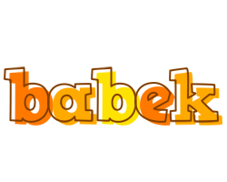 Babek desert logo