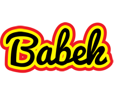 Babek flaming logo