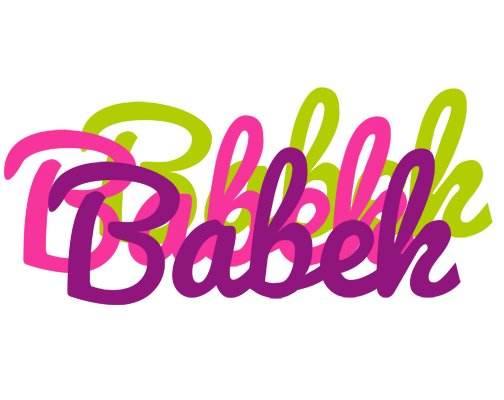 Babek flowers logo