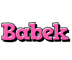 Babek girlish logo