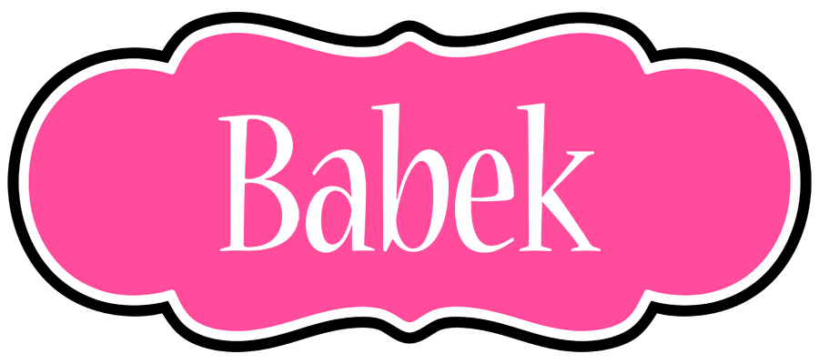 Babek invitation logo