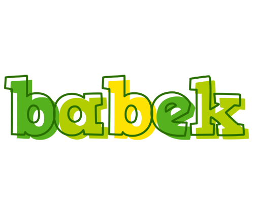 Babek juice logo