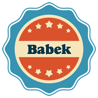 Babek labels logo