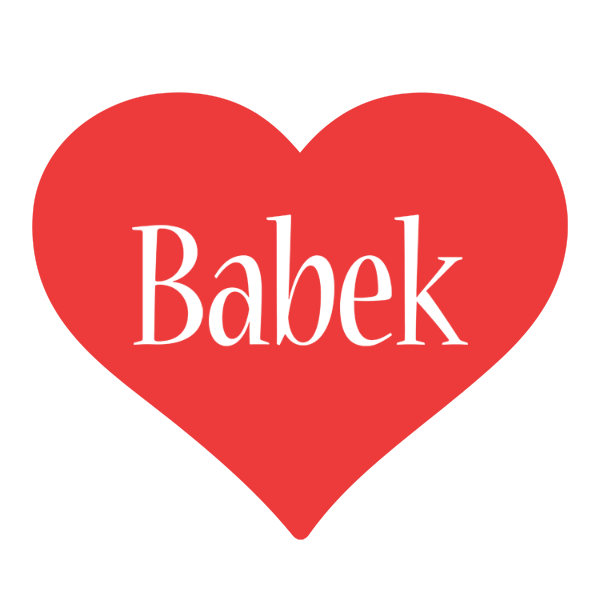 Babek love logo