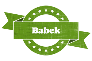 Babek natural logo