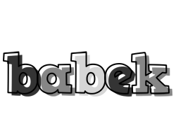 Babek night logo