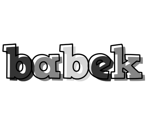 Babek night logo